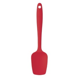 Mini spatule et cuillère rouge en silicone 200mm