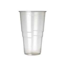 Verres jetables 570 ml à la graduation Plastico (lot de 1000)